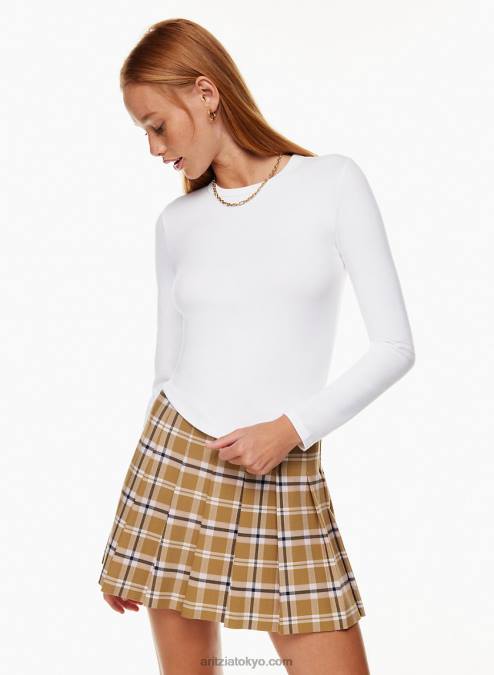 リブド クルーネック ロングスリーブ P2L801739 Aritzia リトル リブド ヒップ ロングスリーブ