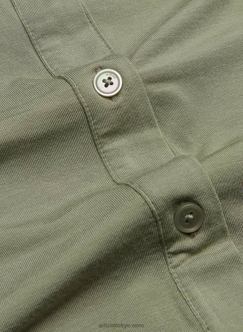 ボタンアップ ロングスリーブ P2L801807 アリツィア ポーズ ウエスト ロングスリーブ