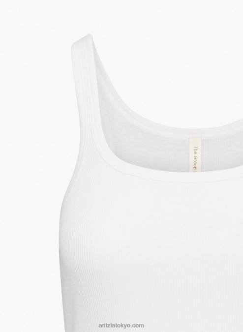 リブ スクープネック タンク P2L801936 アリツィア アポロ タンク