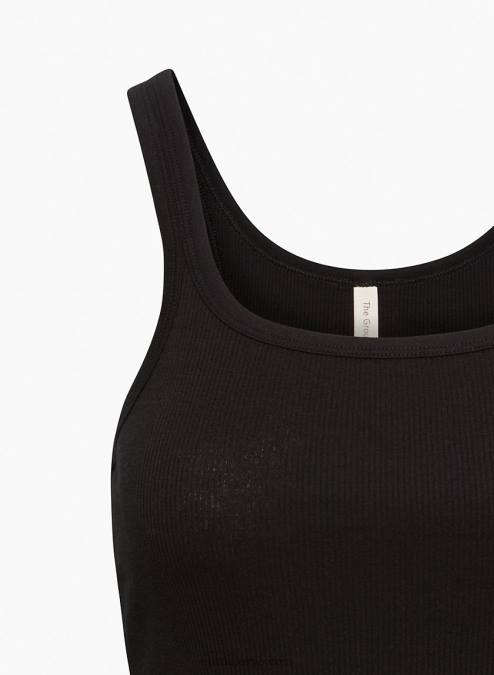 リブ スクープネック タンク P2L801938 アリツィア アポロ タンク