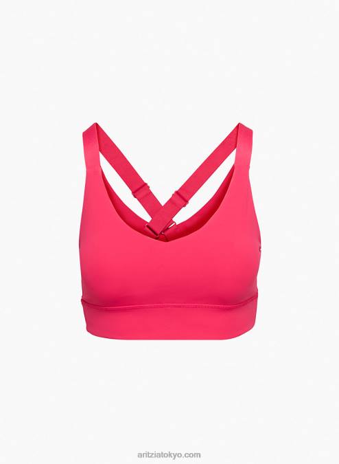 ミディアムサポート クロスバック スポーツブラ P2L801942 Aritzia Tnaslick Victory Sports Bra