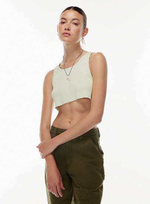 クロップド リブ タンク P2L801947 Aritzia Henderson タンク