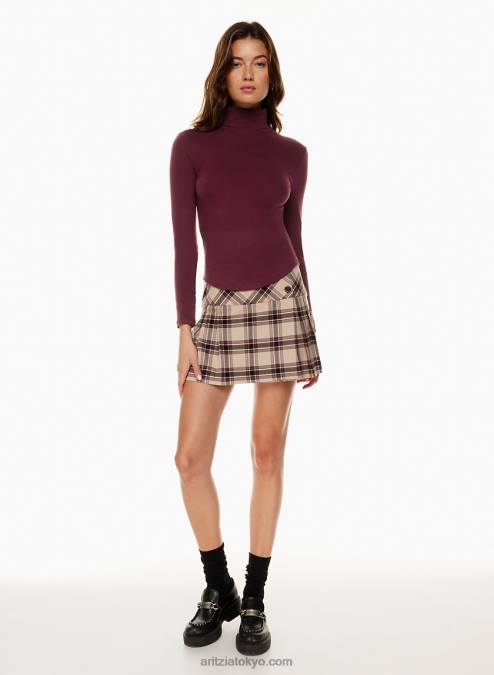 リブ タートルネック P2L802047 Aritzia リトル リブ タートルネック
