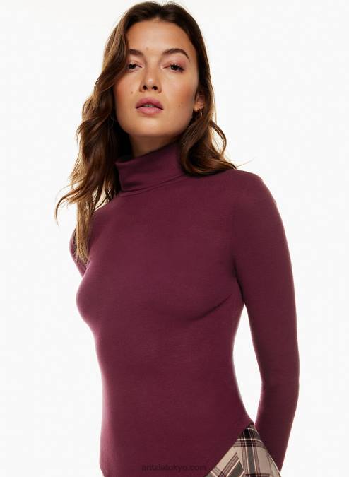 リブ タートルネック P2L802047 Aritzia リトル リブ タートルネック