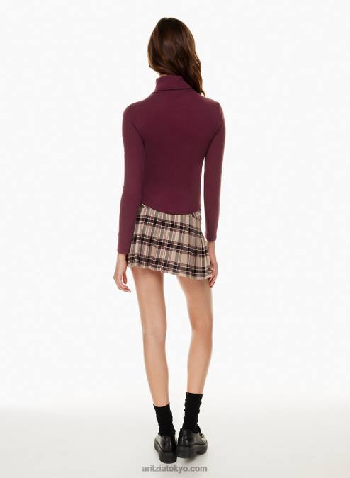 リブ タートルネック P2L802047 Aritzia リトル リブ タートルネック