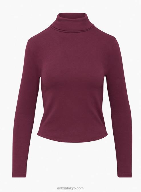 リブ タートルネック P2L802047 Aritzia リトル リブ タートルネック