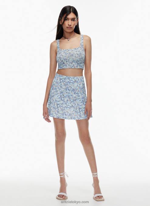 クロップド スクエアネック タンクトップ P2L802089 Aritzia Vacay クロップド タンクトップ