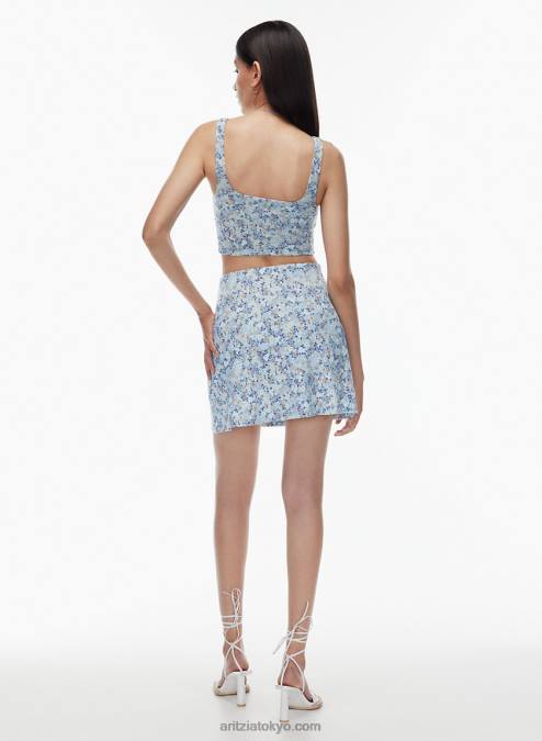 クロップド スクエアネック タンクトップ P2L802089 Aritzia Vacay クロップド タンクトップ