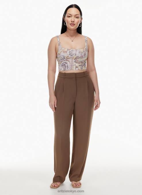 クロップド スクエアネック タンクトップ P2L802115 Aritzia Vacay クロップド タンクトップ