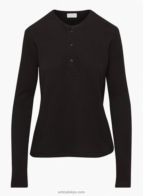 ワッフル ヘンリー ロングスリーブ P2L802117 アリツィア The Gia Henley Thermal Longsleeve