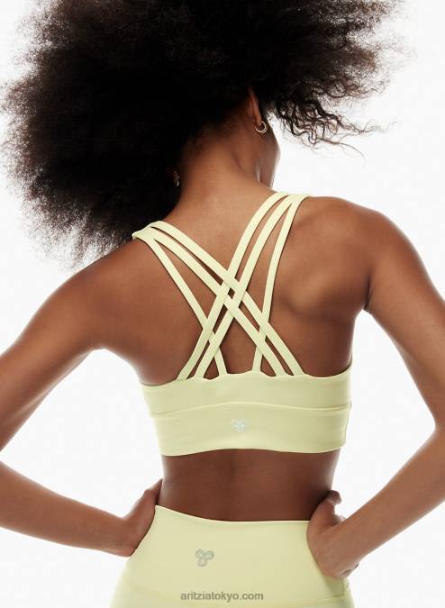 ミディアムサポート スポーツブラ 取り外し可能なカップ付き P2L802130 Aritzia Tnaslick Race Sports Bra