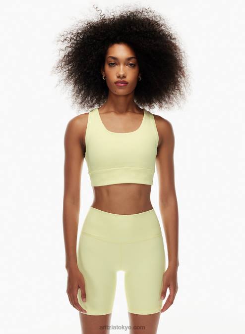 ミディアムサポート スポーツブラ 取り外し可能なカップ付き P2L802131 Aritzia Tnaslick Race Sports Bra