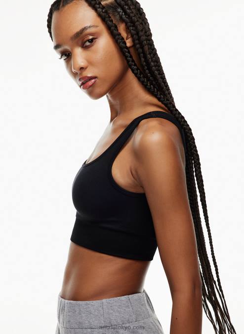 シームレススクープネックブラトップ P2L802220 Aritzia Lush シームレストップ