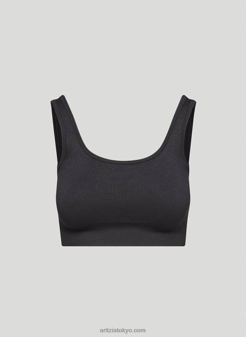 シームレススクープネックブラトップ P2L802220 Aritzia Lush シームレストップ