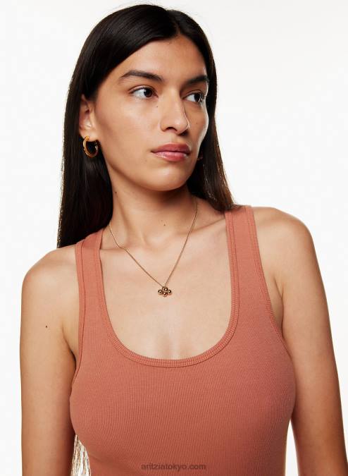 スクープネック タンクトップ P2L802263 Aritzia Key Go-To タンク