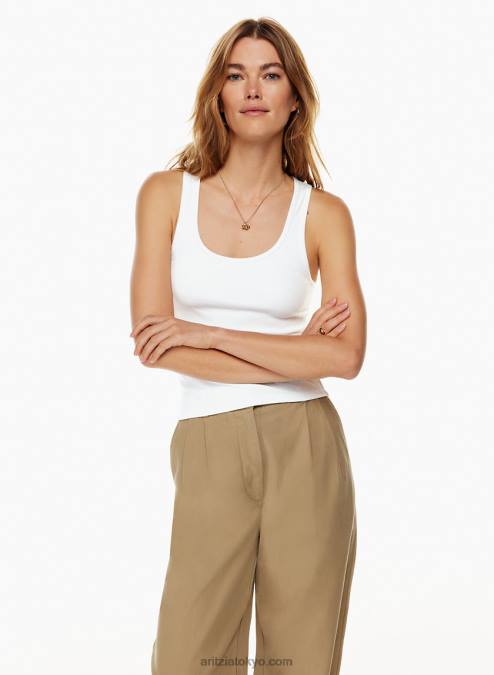 スクープネック タンクトップ P2L802264 Aritzia Key Go-To タンク