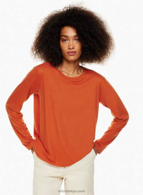 クルーネック ロングスリーブ P2L802286 アリツィア トラスティ ロングスリーブ