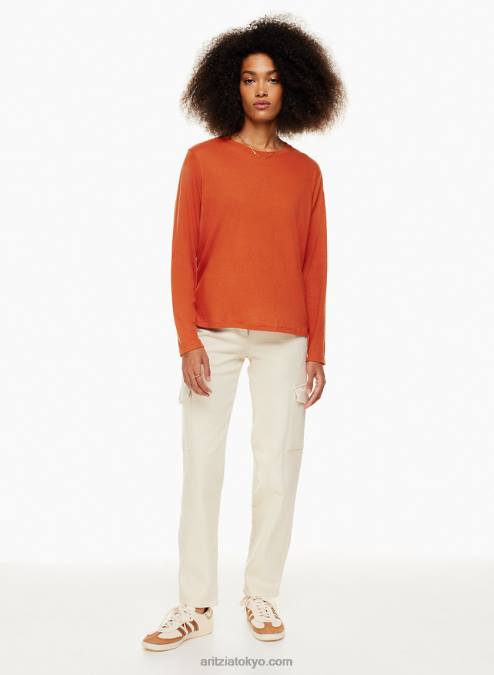 クルーネック ロングスリーブ P2L802286 アリツィア トラスティ ロングスリーブ