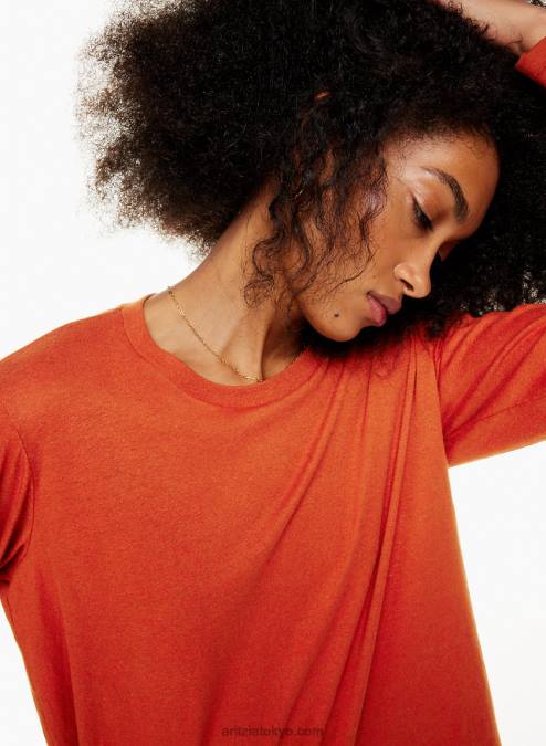 クルーネック ロングスリーブ P2L802286 アリツィア トラスティ ロングスリーブ