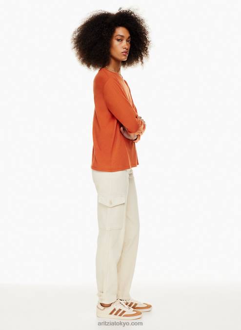 クルーネック ロングスリーブ P2L802286 アリツィア トラスティ ロングスリーブ