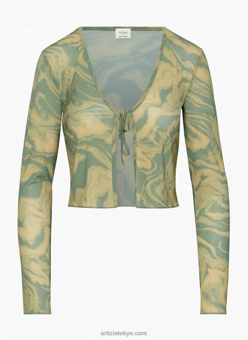 タイフロント ロングスリーブ P2L802306 アリツィア タングルド ロングスリーブ