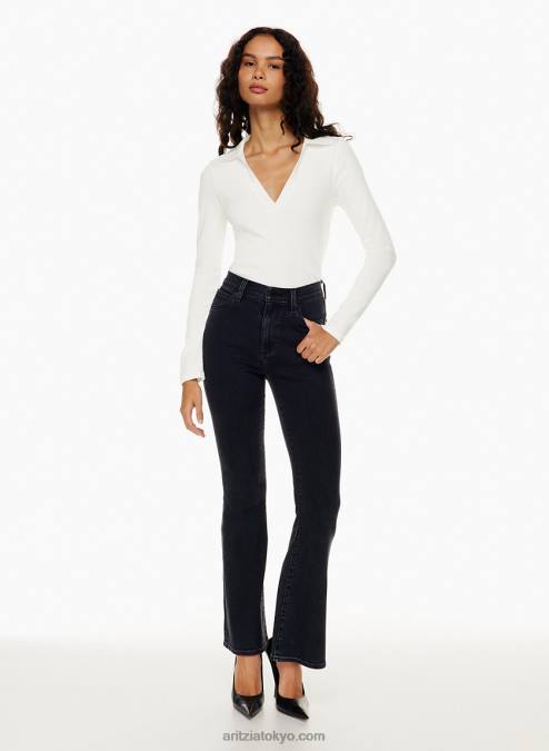 オープンフロント ポロ ロングスリーブ P2L802316 Aritzia The Kaye Polo Longsleeve