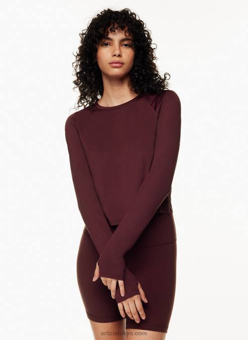 サムホール付きクルーネックロングスリーブ P2L802401 Aritzia Lotus Longsleeve