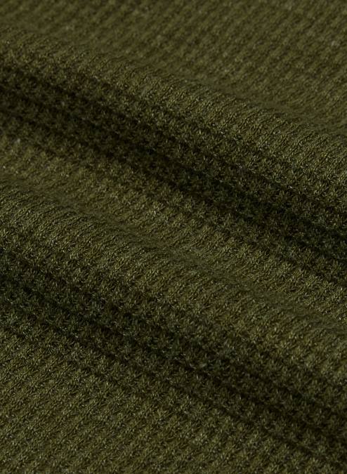 クルーネック ワッフル ロングスリーブ P2L80363 アリツィア ワッフル クルー ボクシー ロングスリーブ