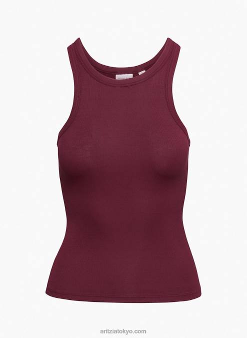 リブ レーサーバック タンク トップ P2L80395 Aritzia オナー ヒップ タンク
