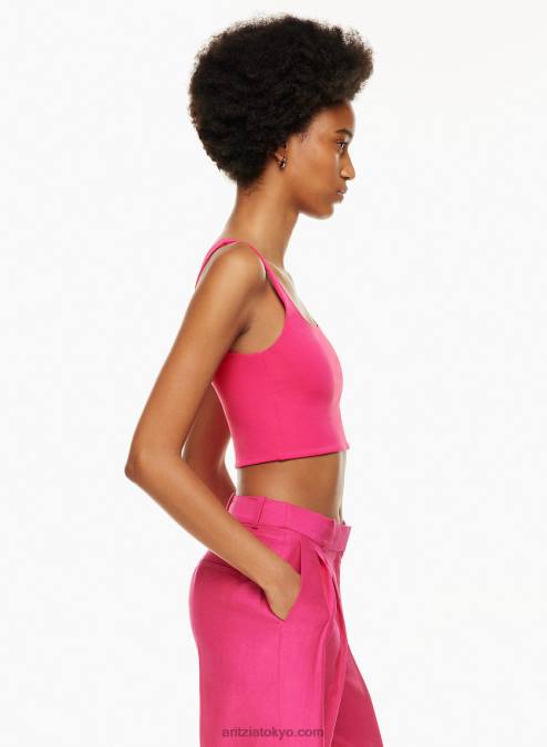 スクエアネッククロップドタンク P2L80406 Aritzia Contour Squareneck Tank