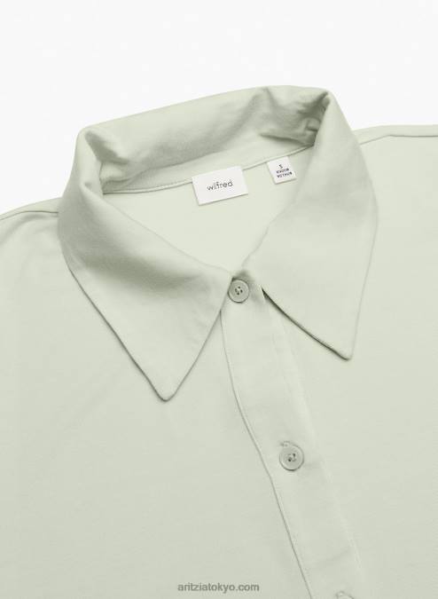 ボタンアップ ロングスリーブ P2L80410 アリツィア ポーズ ロングスリーブ