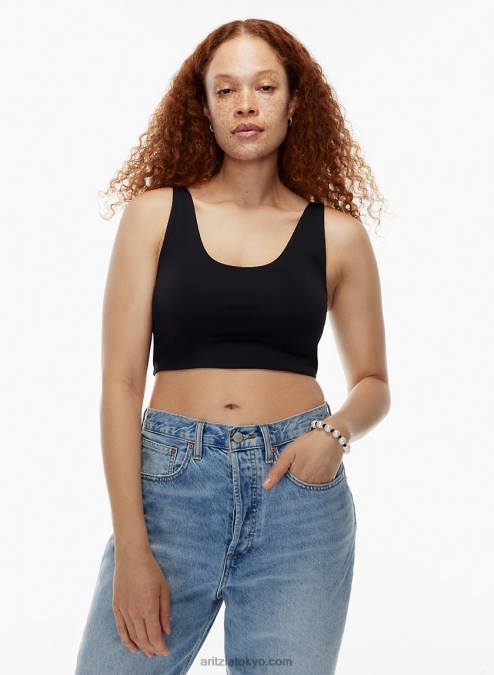 クロップド スクープネック タンク P2L80446 Aritzia Contour スクープネック タンク