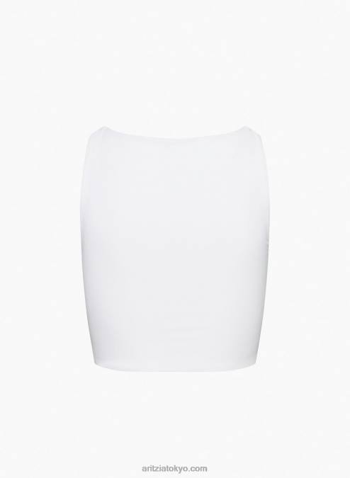 クロップド スクープネック タンク P2L80447 Aritzia Contour スクープネック タンク