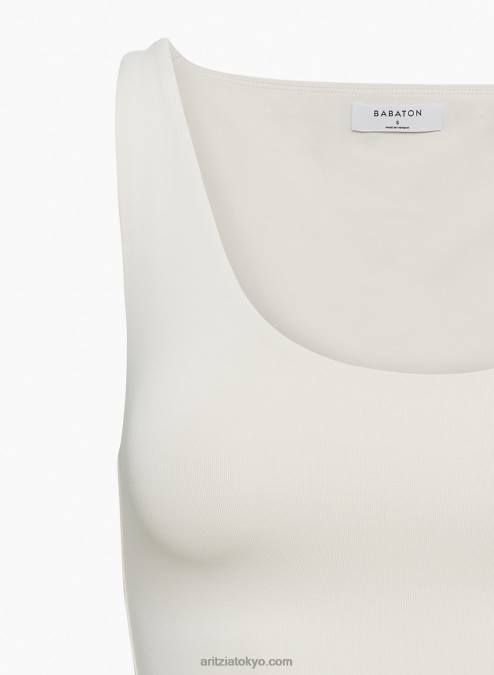 クロップド スクープネック タンク P2L80448 Aritzia Contour スクープネック タンク