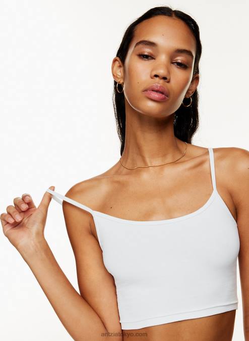 クロップド ストラップ タンク トップ P2L80489 Aritzia Chill Karelis クロップド タンクトップ