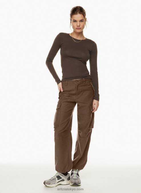 クルーネック ロングスリーブ P2L8049 アリツィア アリナ ロングスリーブ