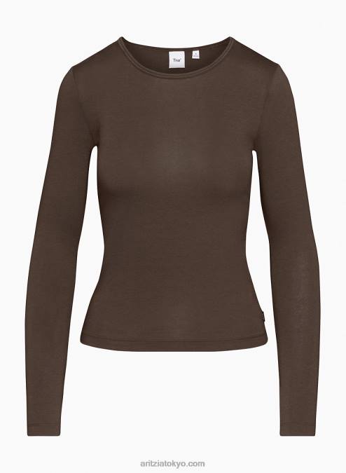 クルーネック ロングスリーブ P2L8049 アリツィア アリナ ロングスリーブ