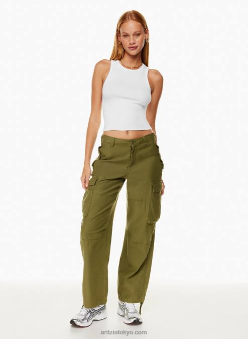 リブ レーサーバック タンクトップ P2L80514 アリツィア リブ レーサー タンクトップ