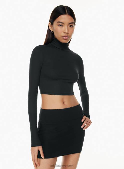 クロップド リブ タートルネック P2L80534 Aritzia Freshman クロップド タートルネック