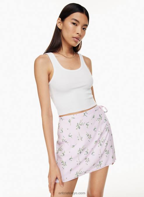 クロップド スクープネック タンク P2L80552 Aritzia Carey クロップド タンク