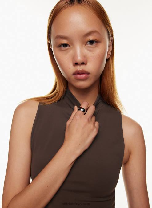 モックネックタンクトップ P2L80563 Aritzia Contour モックネックタンクトップ