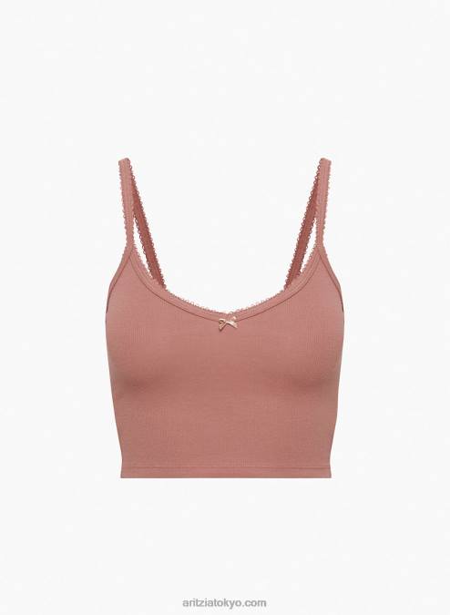 クロップド タンク ウィズ スカラップ エッジ P2L80585 Aritzia Gracie タンク