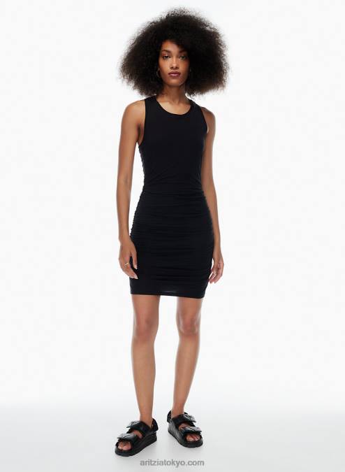 シャーリング レーサーバック ミニドレス P2L806602 Aritzia Covet ノースリーブドレス