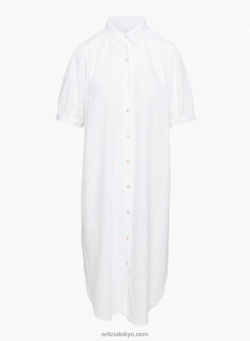 ボタンアップ ミディドレス P2L806676 Aritzia Awaken Linen ドレス