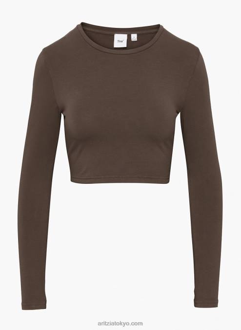 クロップド クルーネック ロングスリーブ P2L80695 Aritzia Chill Ortiz クロップド ロングスリーブ