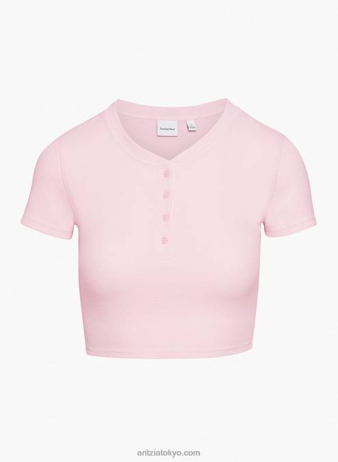サーマル ヘンリー ベビー ティー P2L80721 アリツィア ベイビー ワッフル クルー Tシャツ