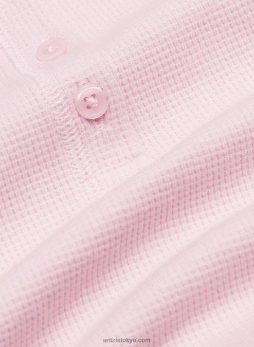 サーマル ヘンリー ベビー ティー P2L80721 アリツィア ベイビー ワッフル クルー Tシャツ