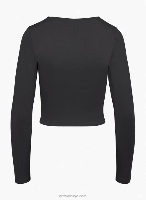 ロングスリーブ スクープネック トップ P2L80787 Aritzia Contour Scoopneck Longsleeve
