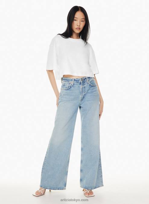 ハイライズ バギー ジーンズ P2L808222 Aritzia Paloma Jean