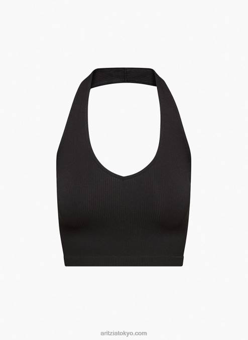 クロップド リブ ホルター タンクトップ P2L80842 Aritzia シームレス ホルター トップ